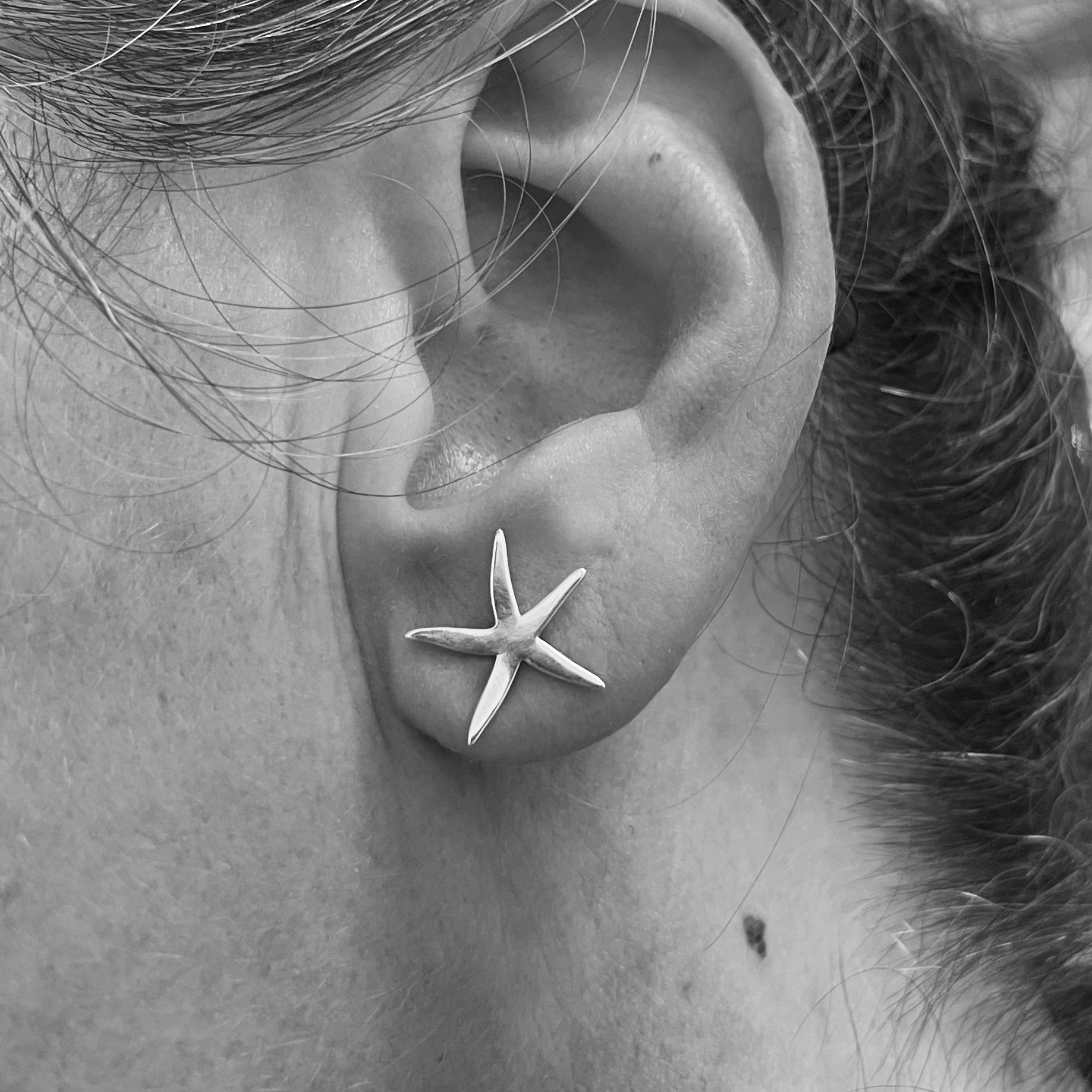Starfish earrings