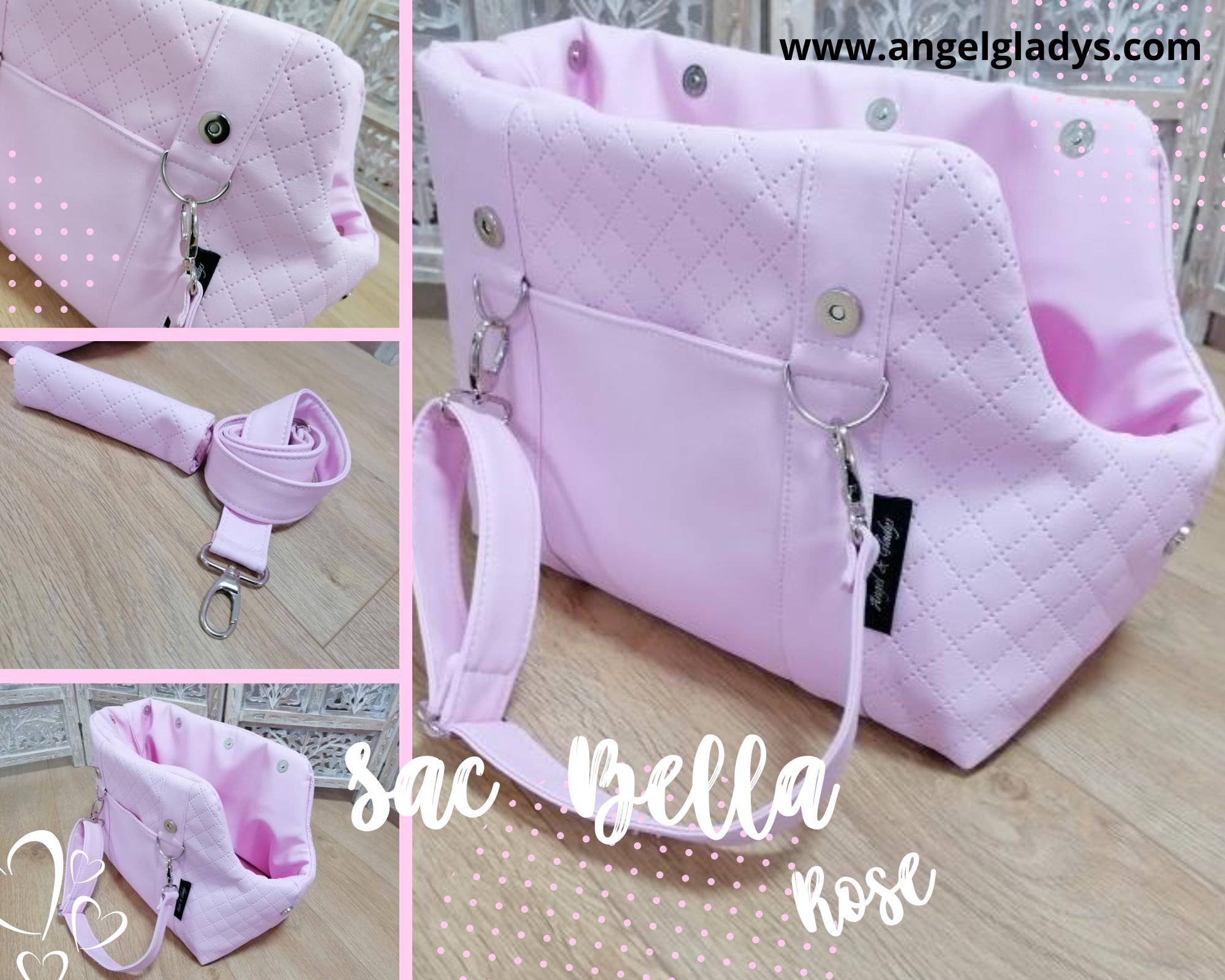 Sac Bella Rose Bonbon