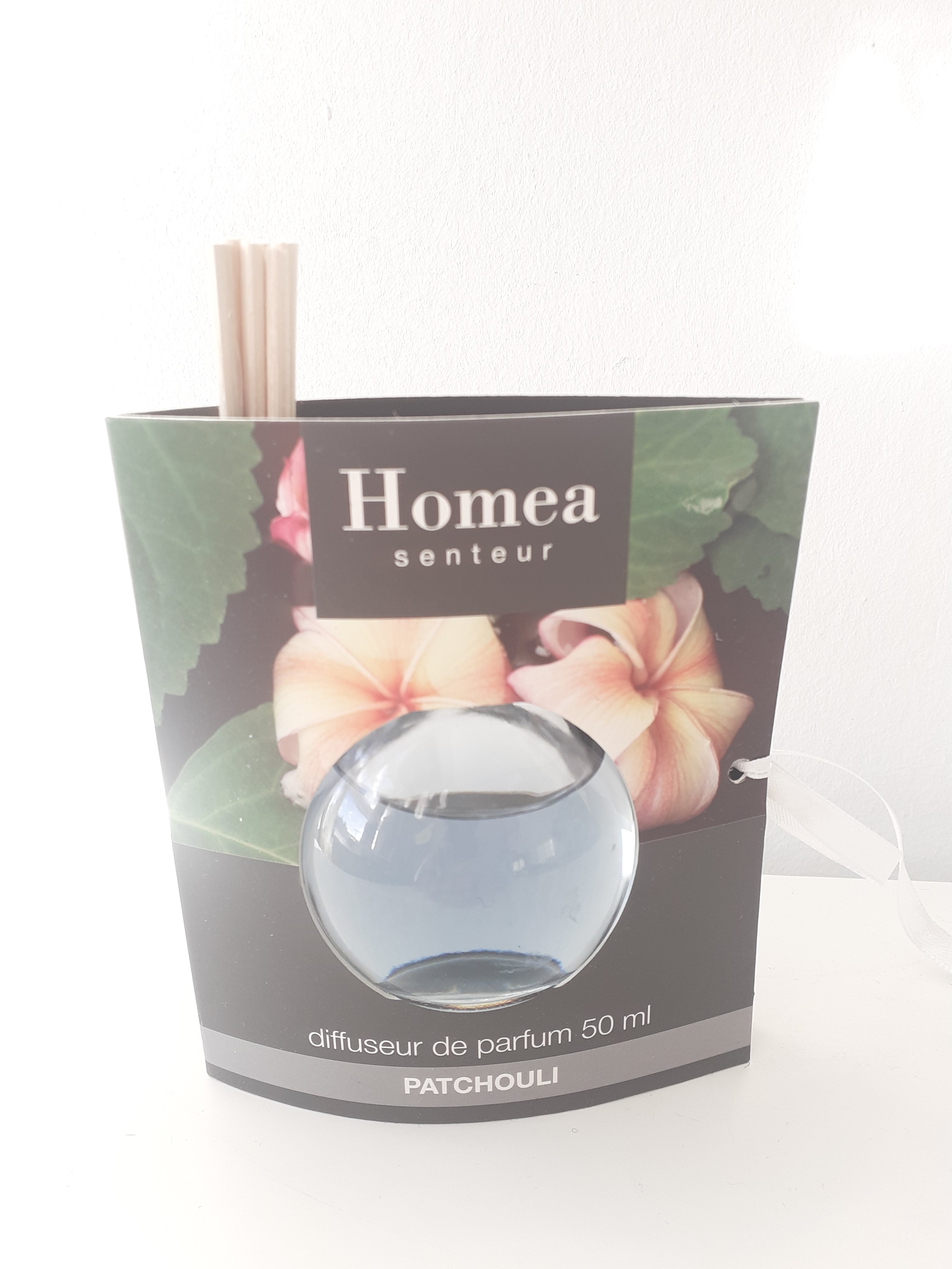  Diffuseur De Parfum "boule" 50 ml -Patchouli - homea 