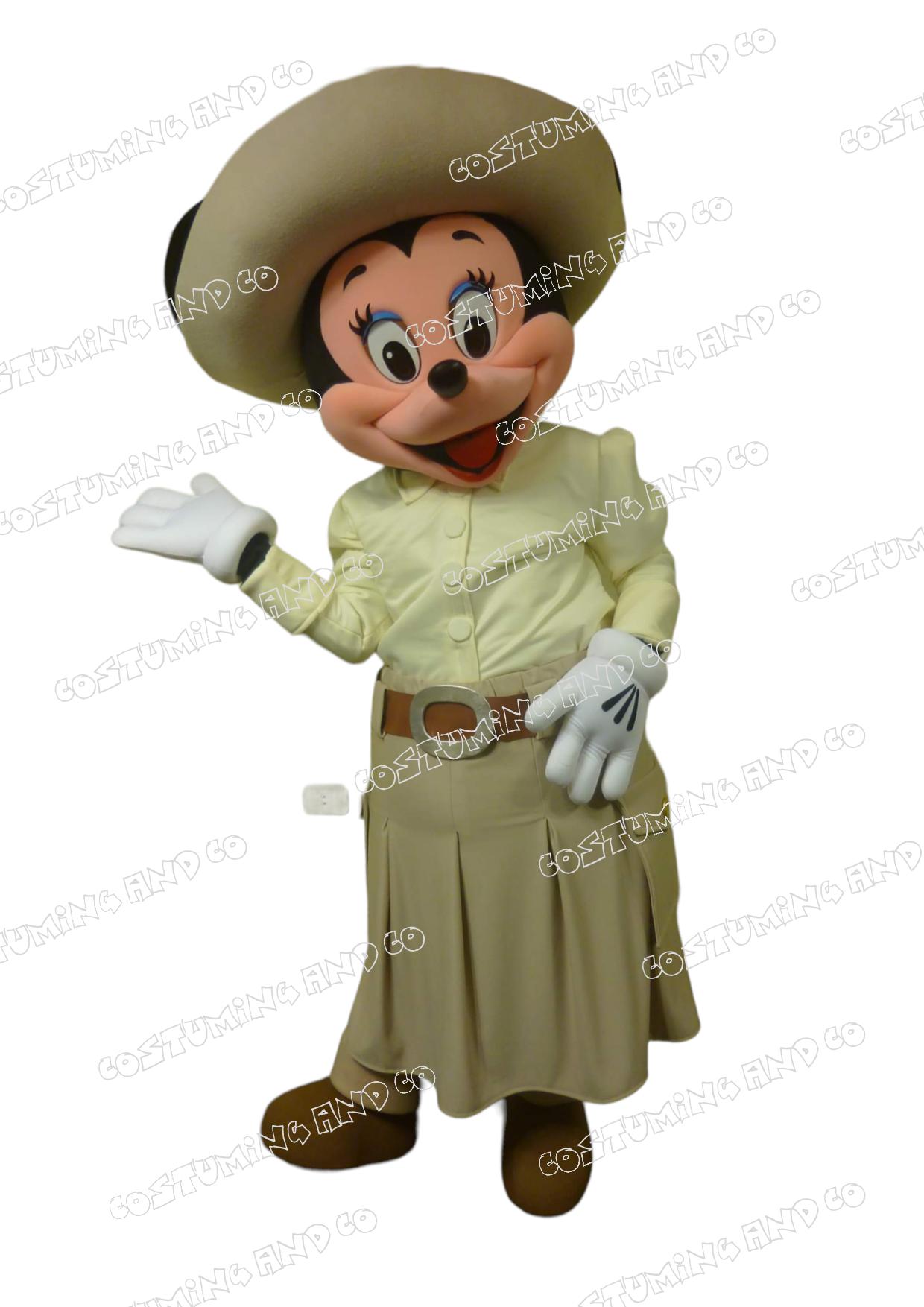 MINNIE SAFARI - Deluxe Mascotte