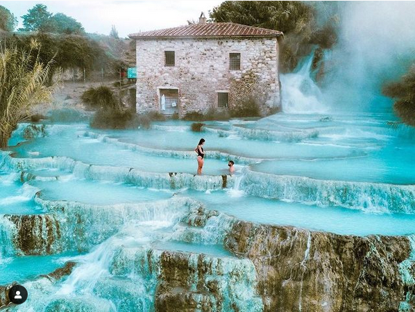 ITALIE : CASCADE DE SATURNIA