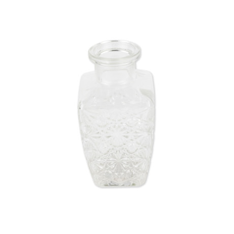 Vase gravure ancienne 6.5x12.5cm