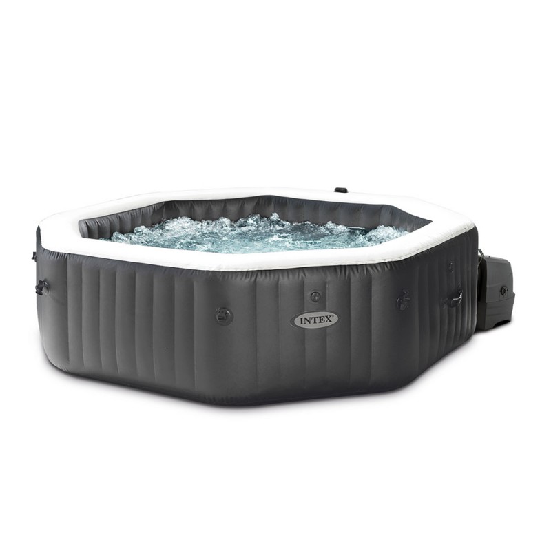 PURE SPA CARBONE GONFLABLE 6 PLACES  A JETS ET A BULLES