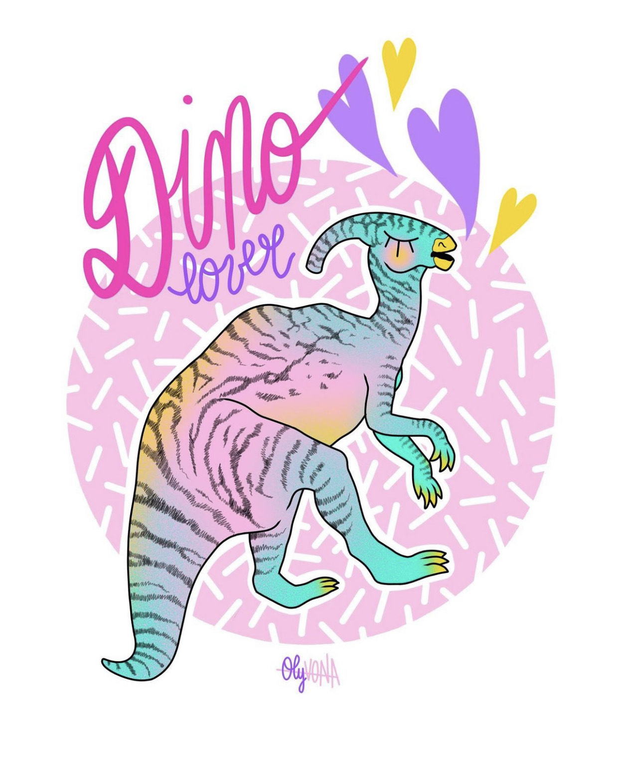 PRINTS - DINO LOVER