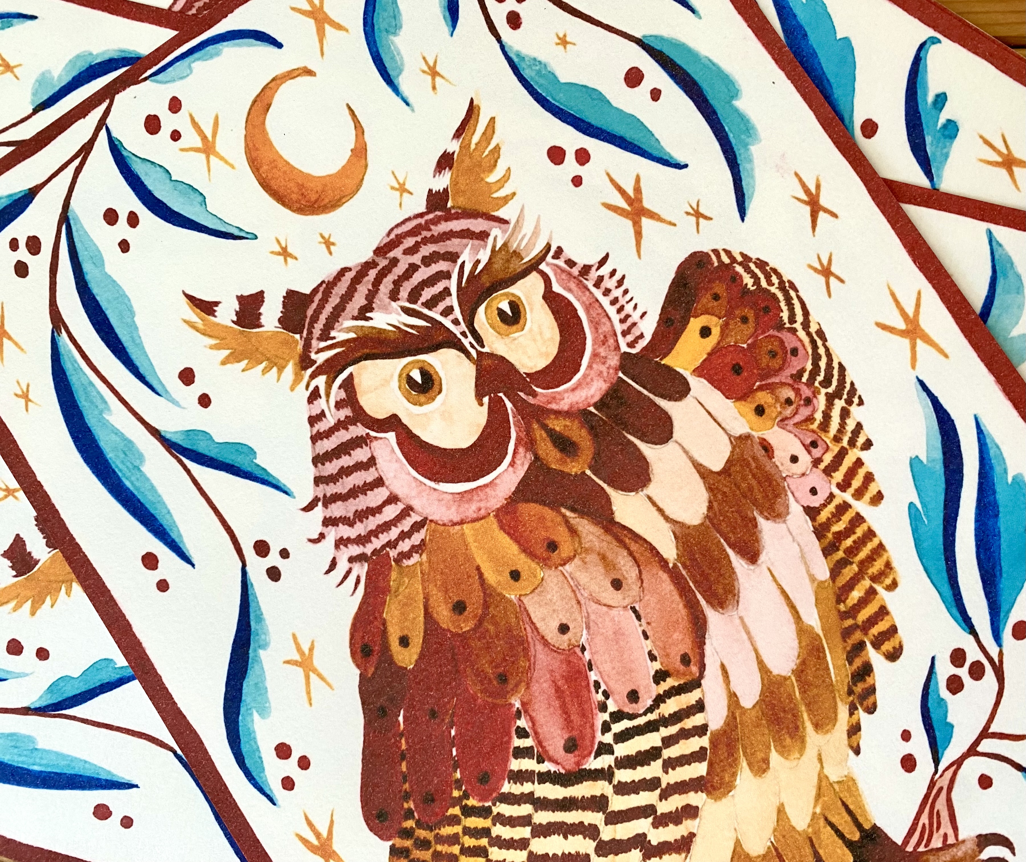 GRANDS PRINTS - HIBOU