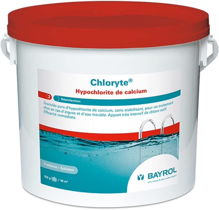 CHLORYTE Hypochlorite de calcium NON STABILISE 5KG