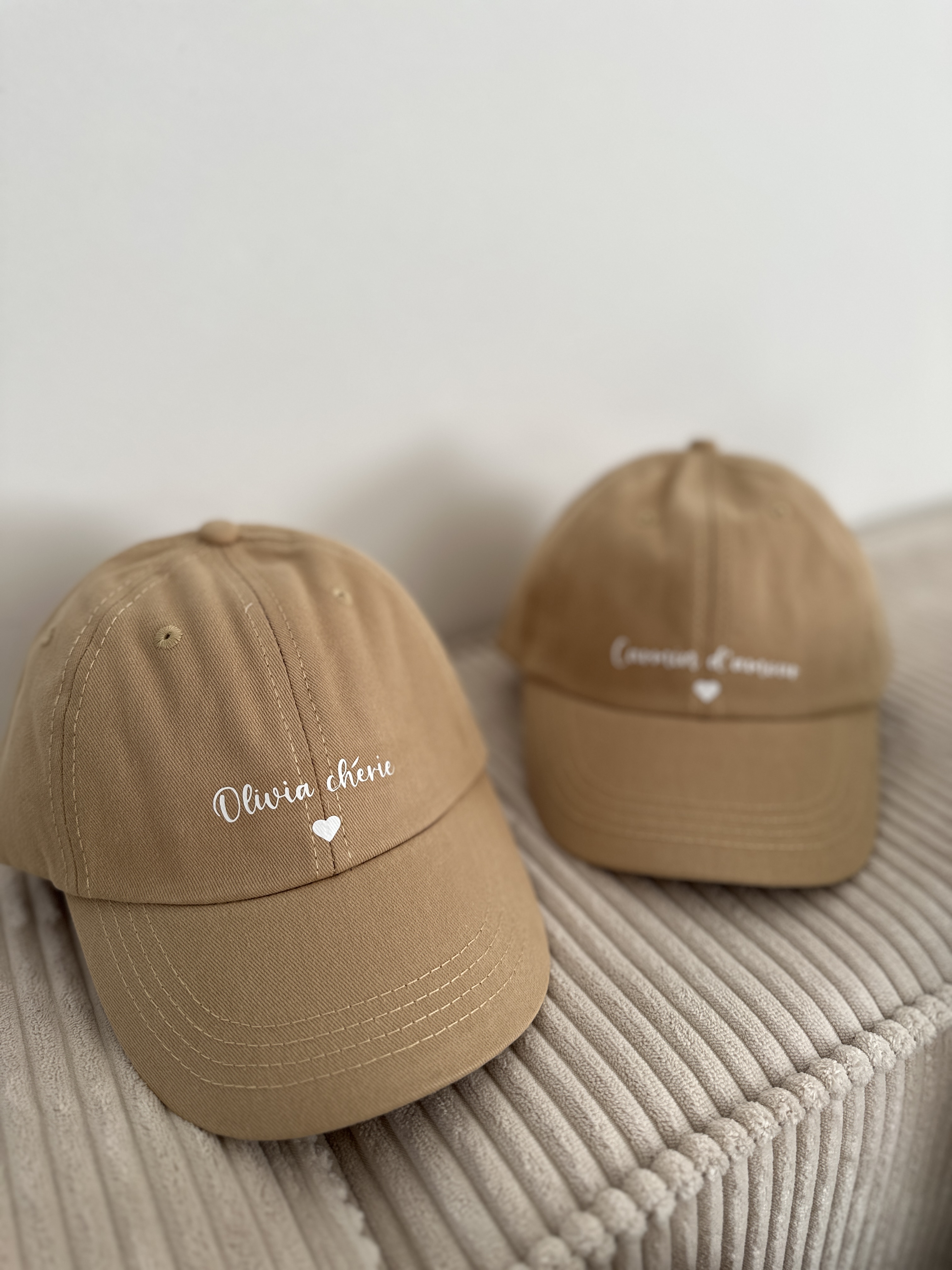 Casquette enfant personnalisée - Sable