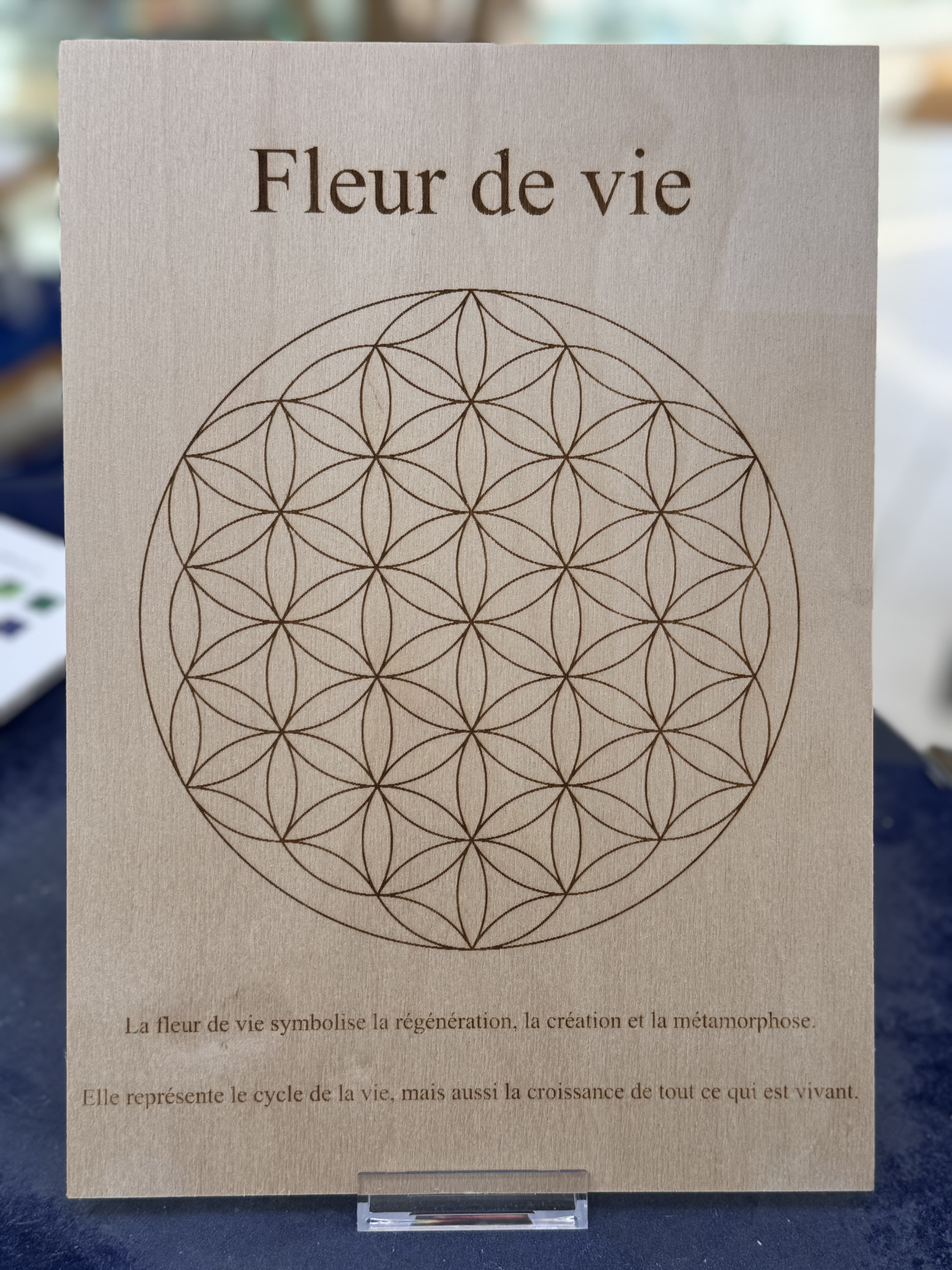 Planche Fleur de Vie