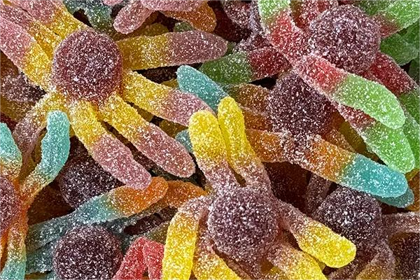 Pieuvre Trolli acidulés 100g