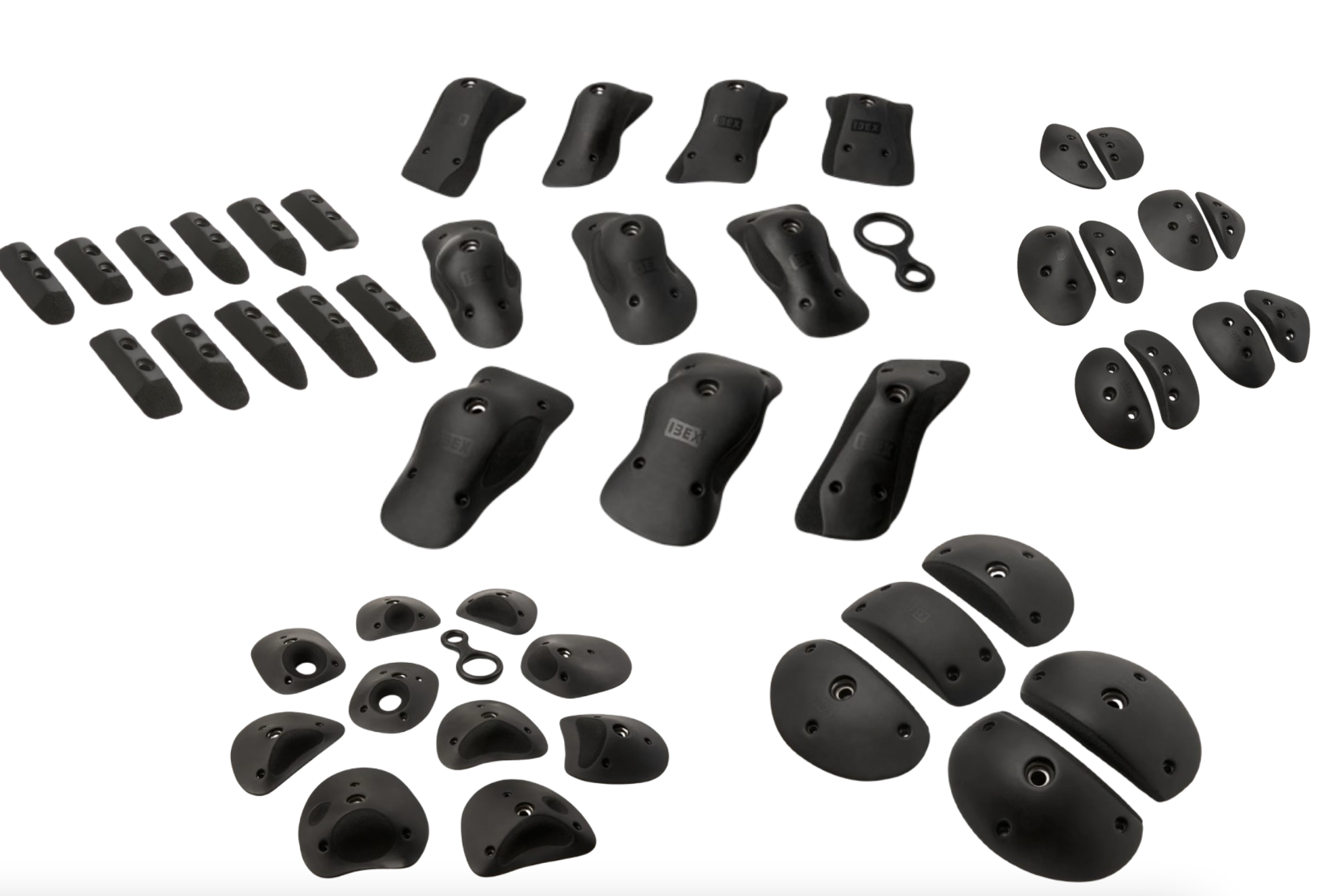  Ibex Nisyros set Mix - 46 units - PURPLE, FLUO GREEN 