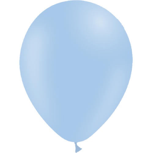 10 Ballons 30cm Pastel Bleu