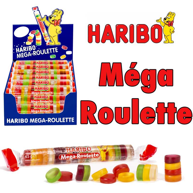 Mega roulette  45g a l unité 