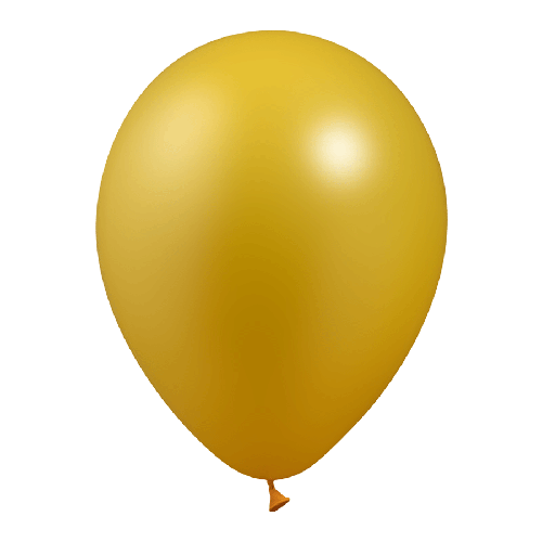 100 ballons 30 cm Métal Or