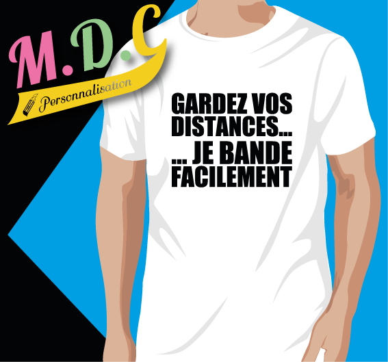 Tee shirt garder vos distance