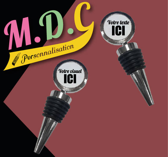 Bouchon de bouteille  (à personnaliser)