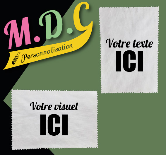 Essuies lunettes (à personnaliser)