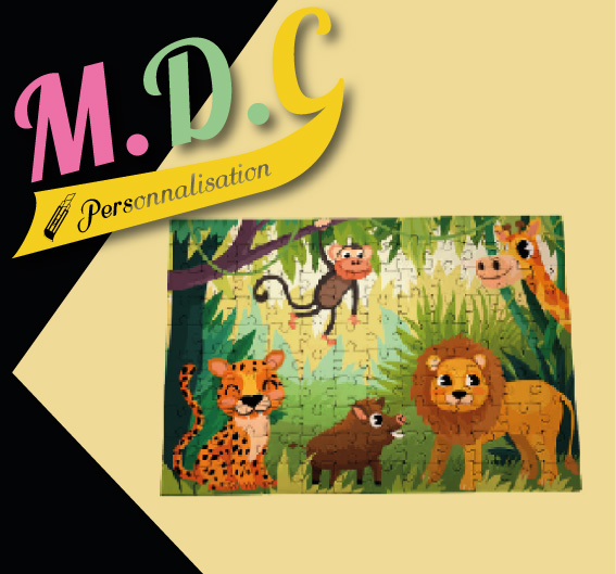 Puzzle animaux de la jungle