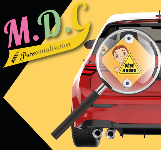 Plaque ventouse bébé à bord