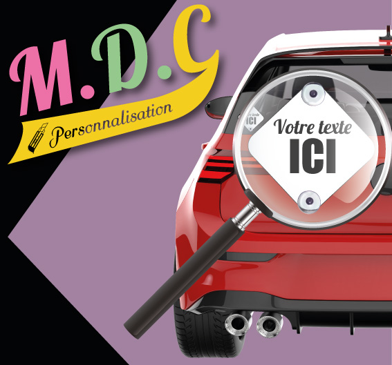 Plaque ventouse (à personnaliser)