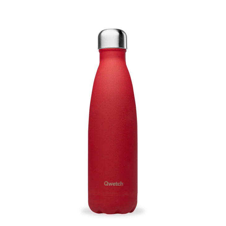 Bouteille Granite ROUGE 260ml, QWETCH QD3423