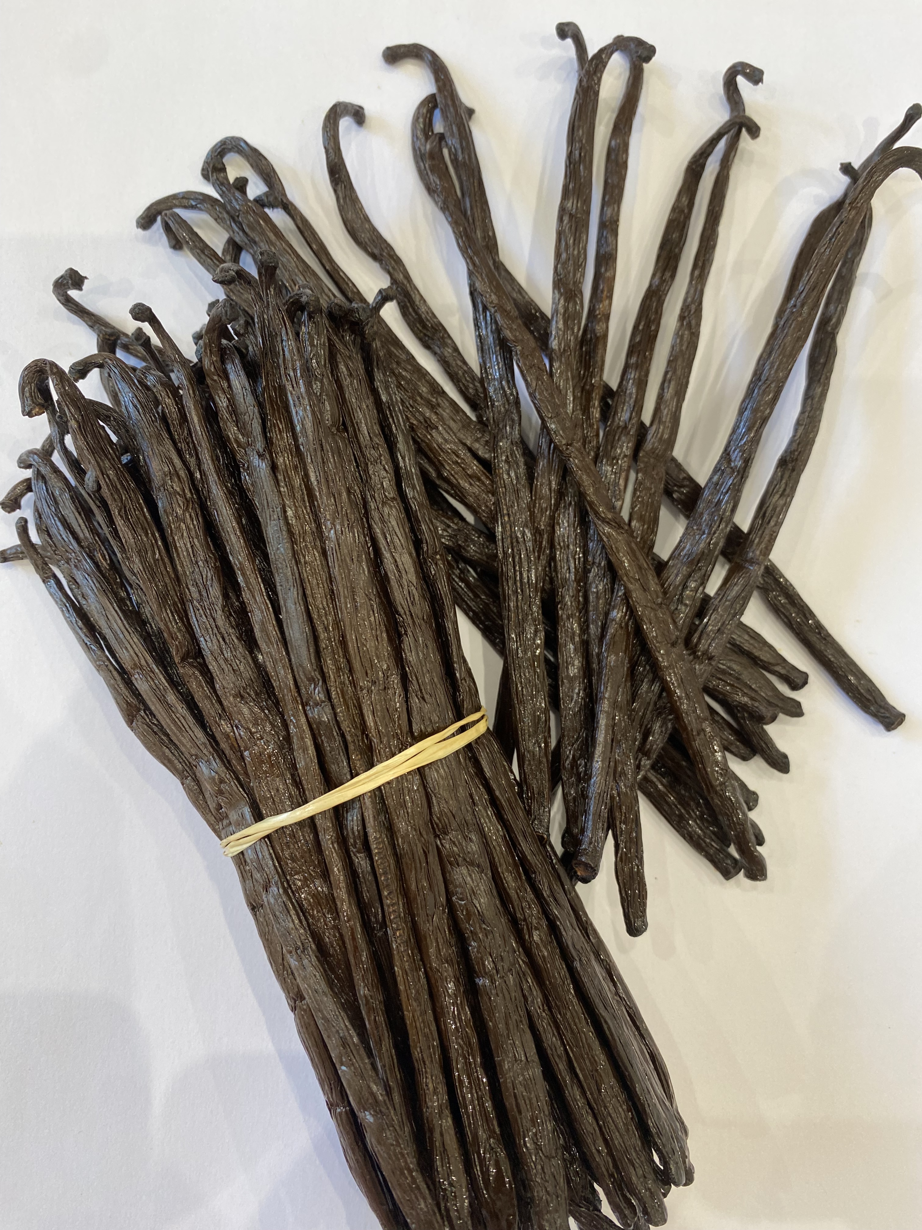 50 gousses de vanille non fendues 16/17 cm de Madagascar