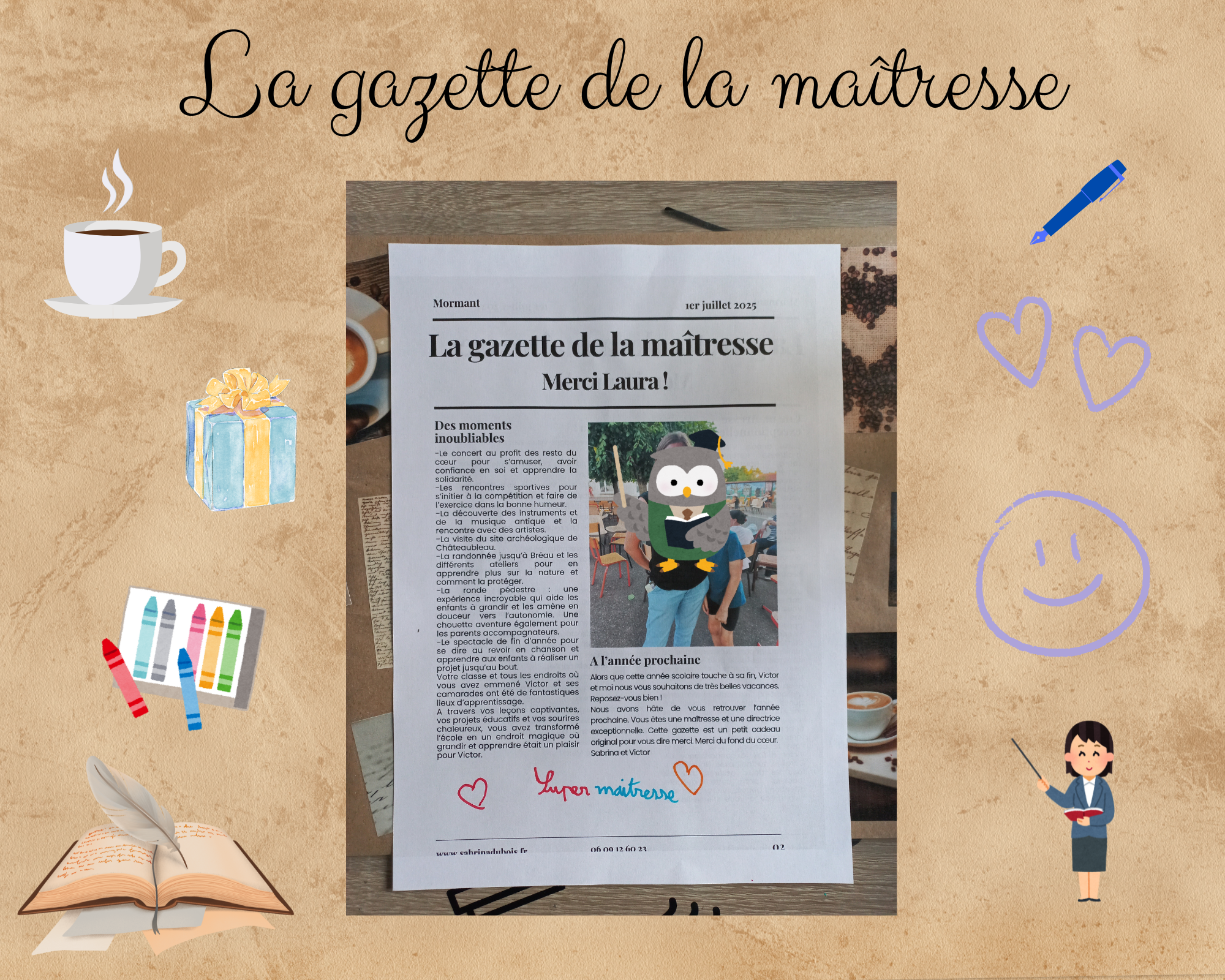 Gazette maîtresse