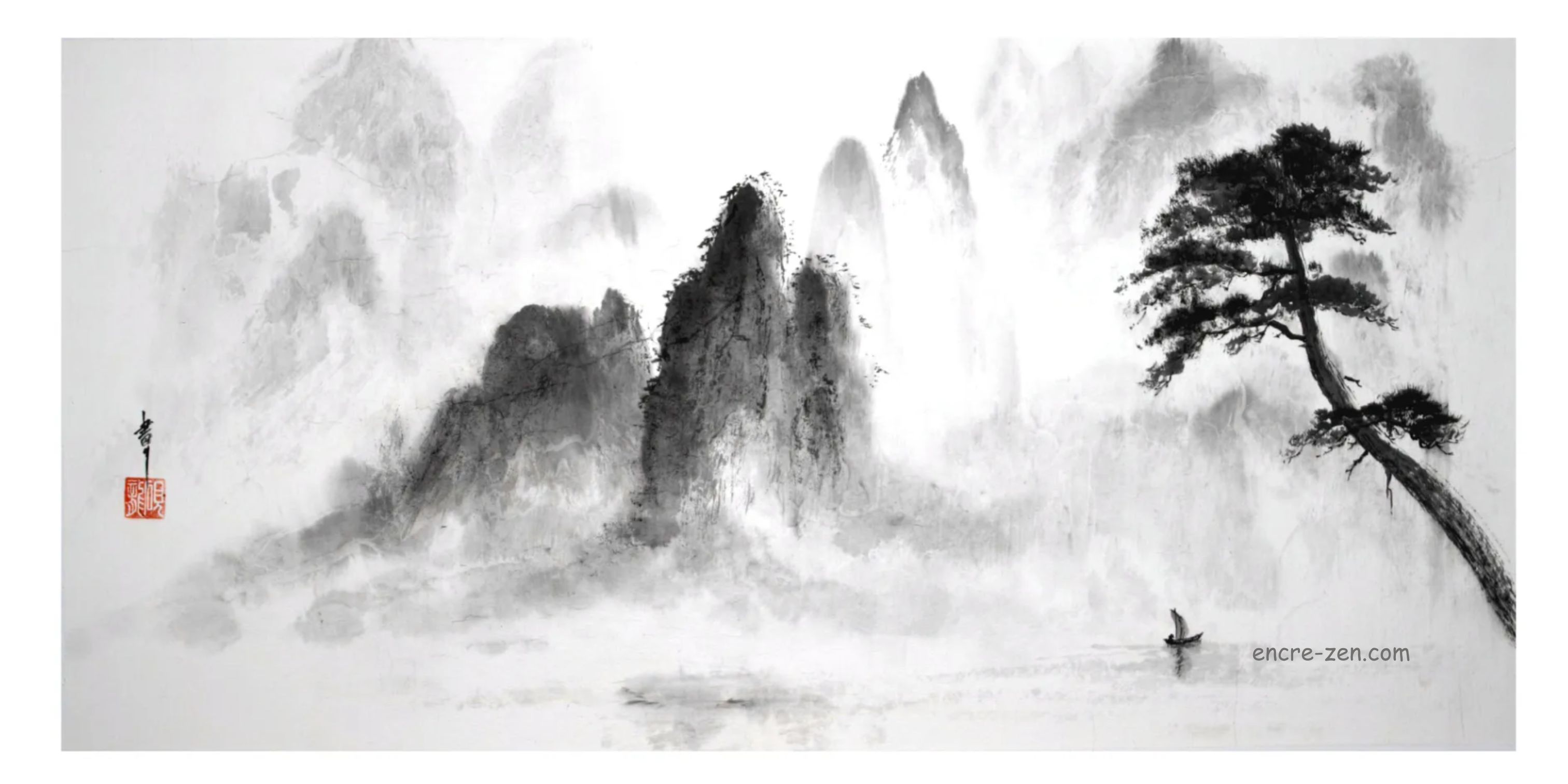 Insondable, infinie solitude (50x100 cm)