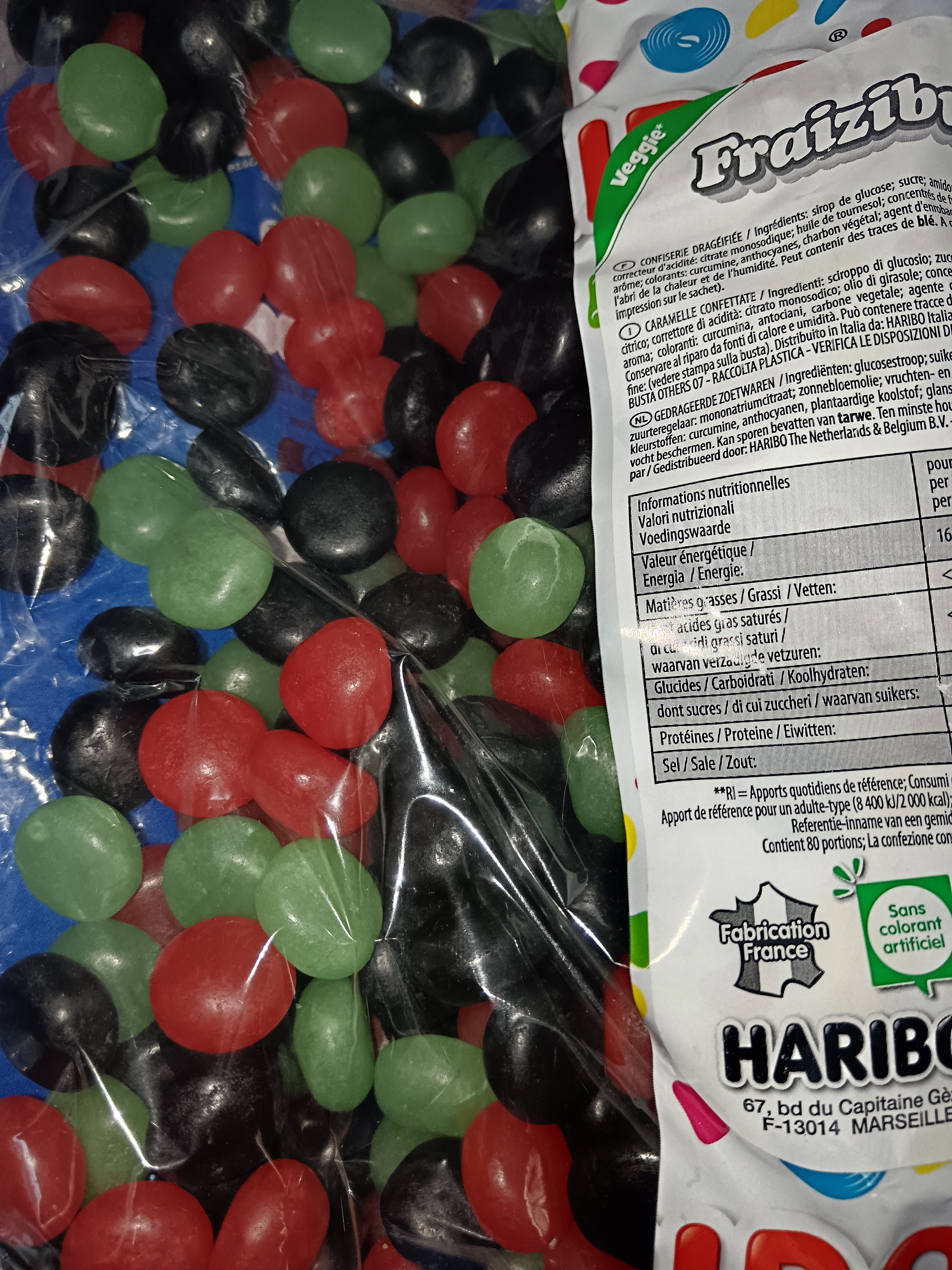 Fraizibus 100g haribo
