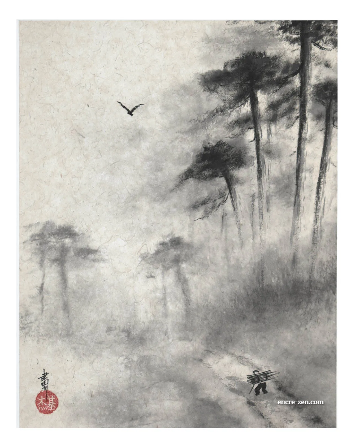 L'aigle et le bûcheron