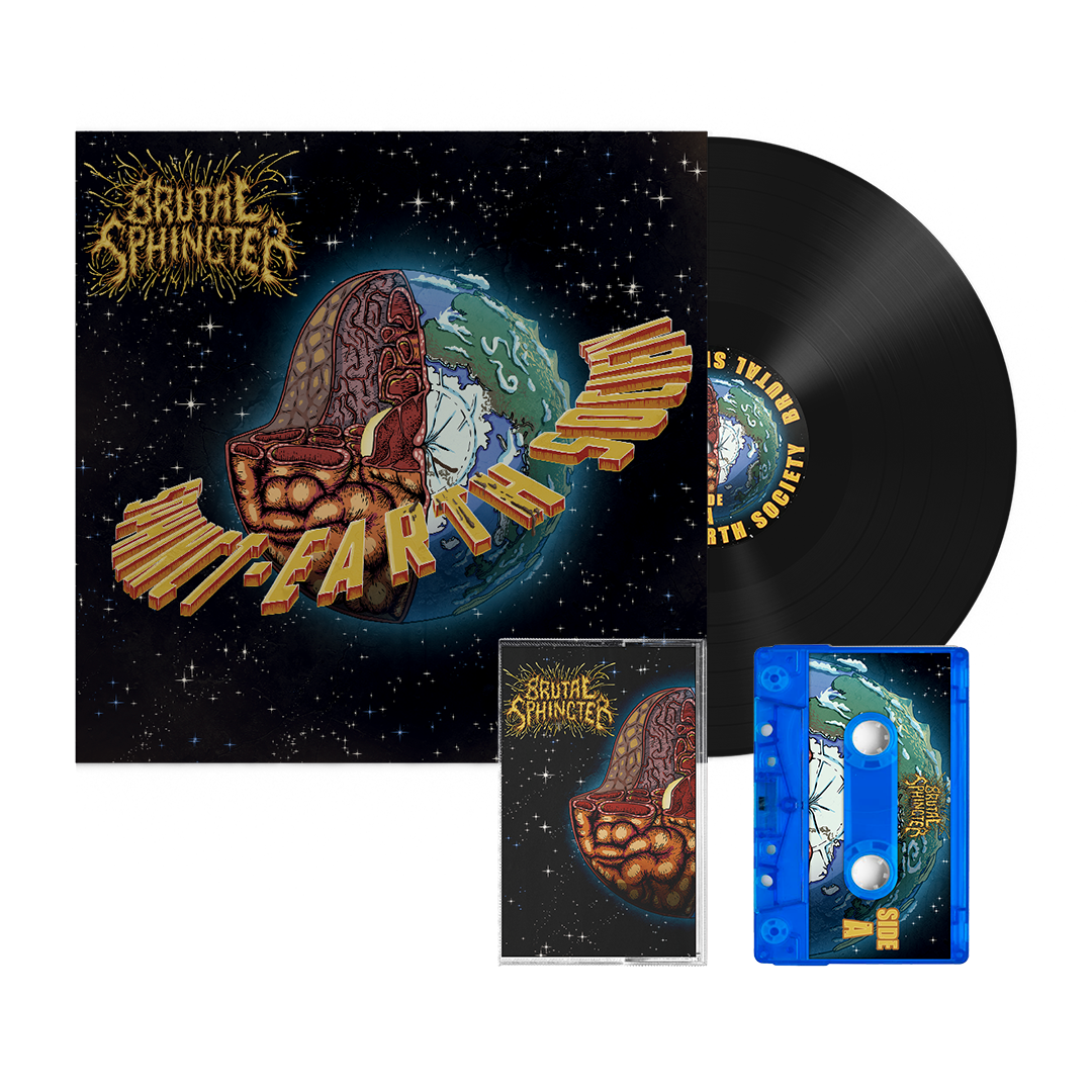 Sphincht-Earth-Society - Black Vinyl + Cassette Bundle