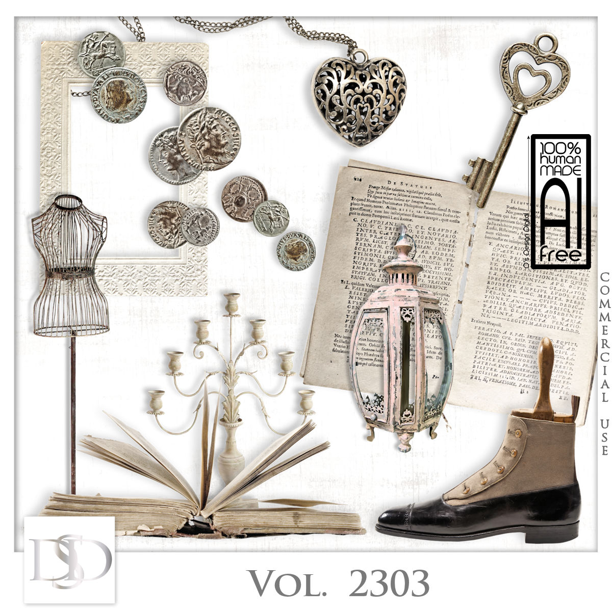 Vol. 2303 Vintage/Victorian Mix 