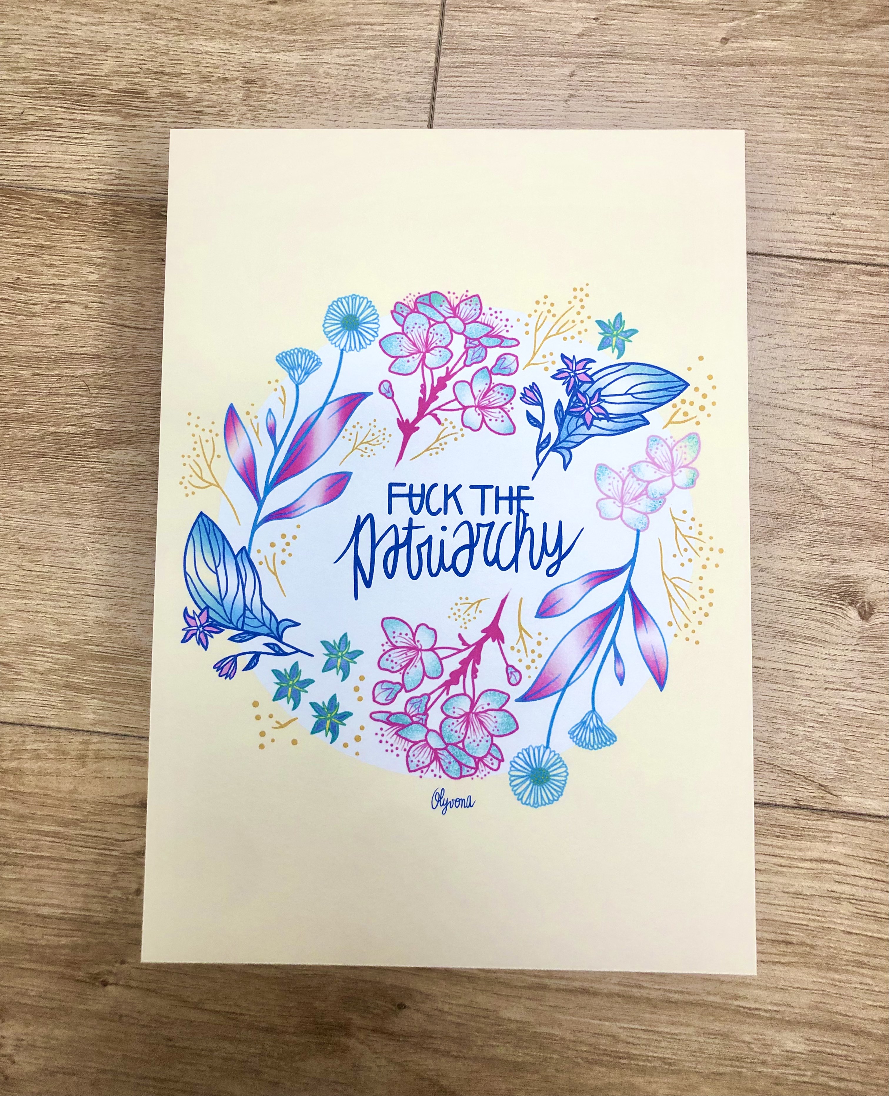 PRINT - F*CK THE PATRIARCHY