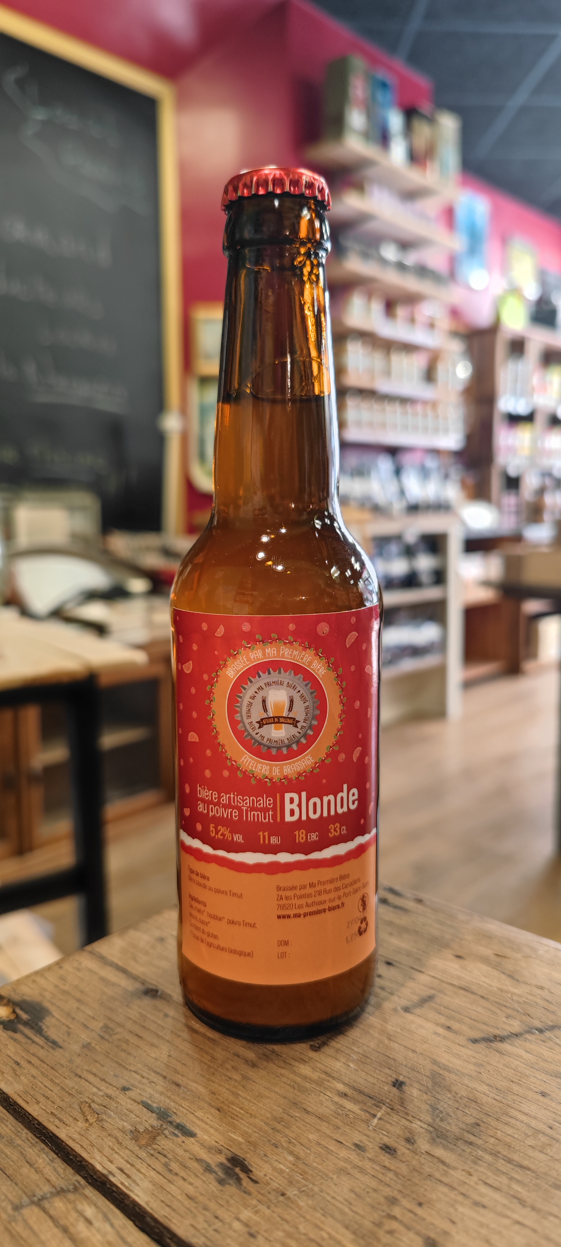 Brasserie Ma première bière poivre de Timut