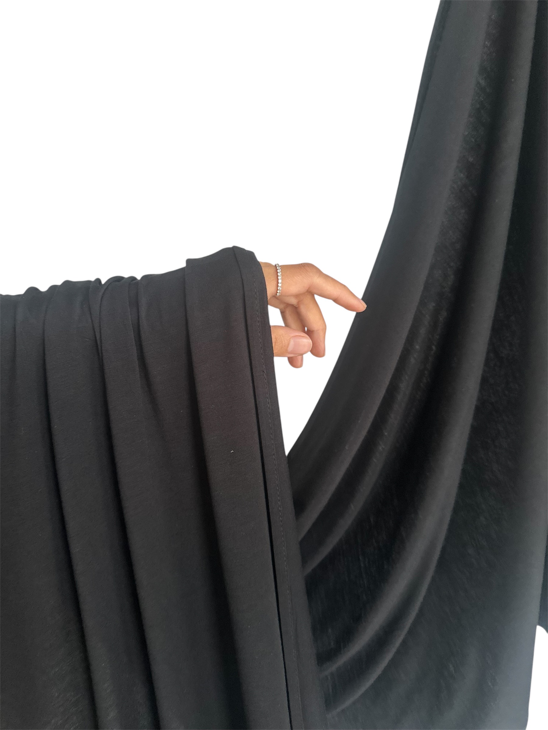 Voile Jersey de Bambou – Noir – Collection Bambooskin