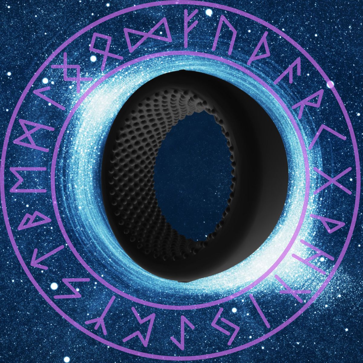 Talisman Réversible - NOIR