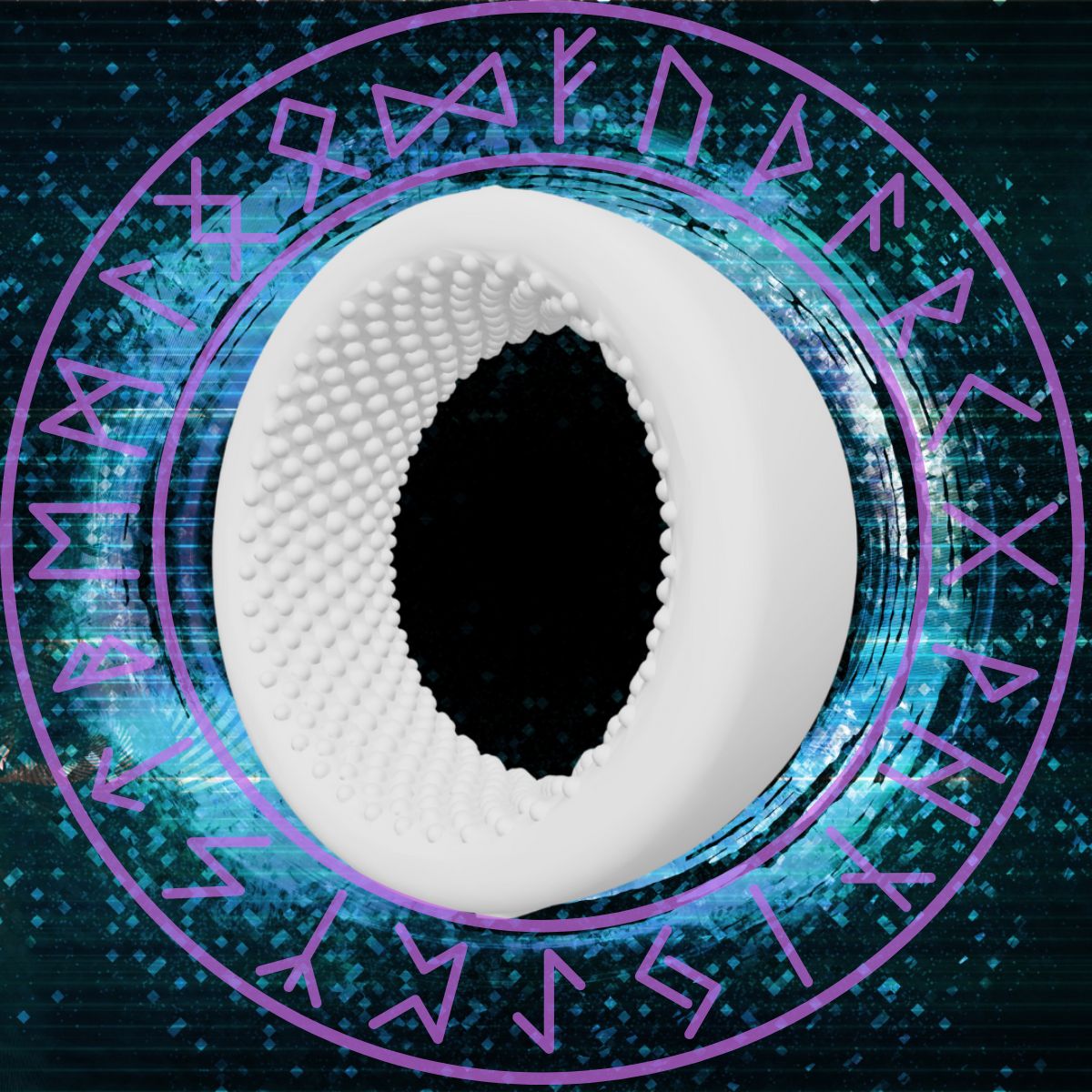 Talisman réversible - BLANC