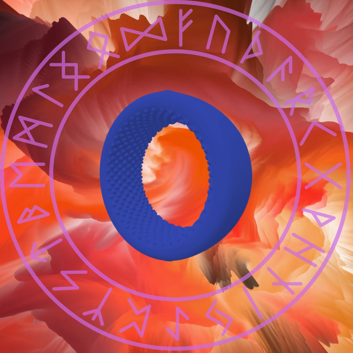Talisman Réversible - BLEU