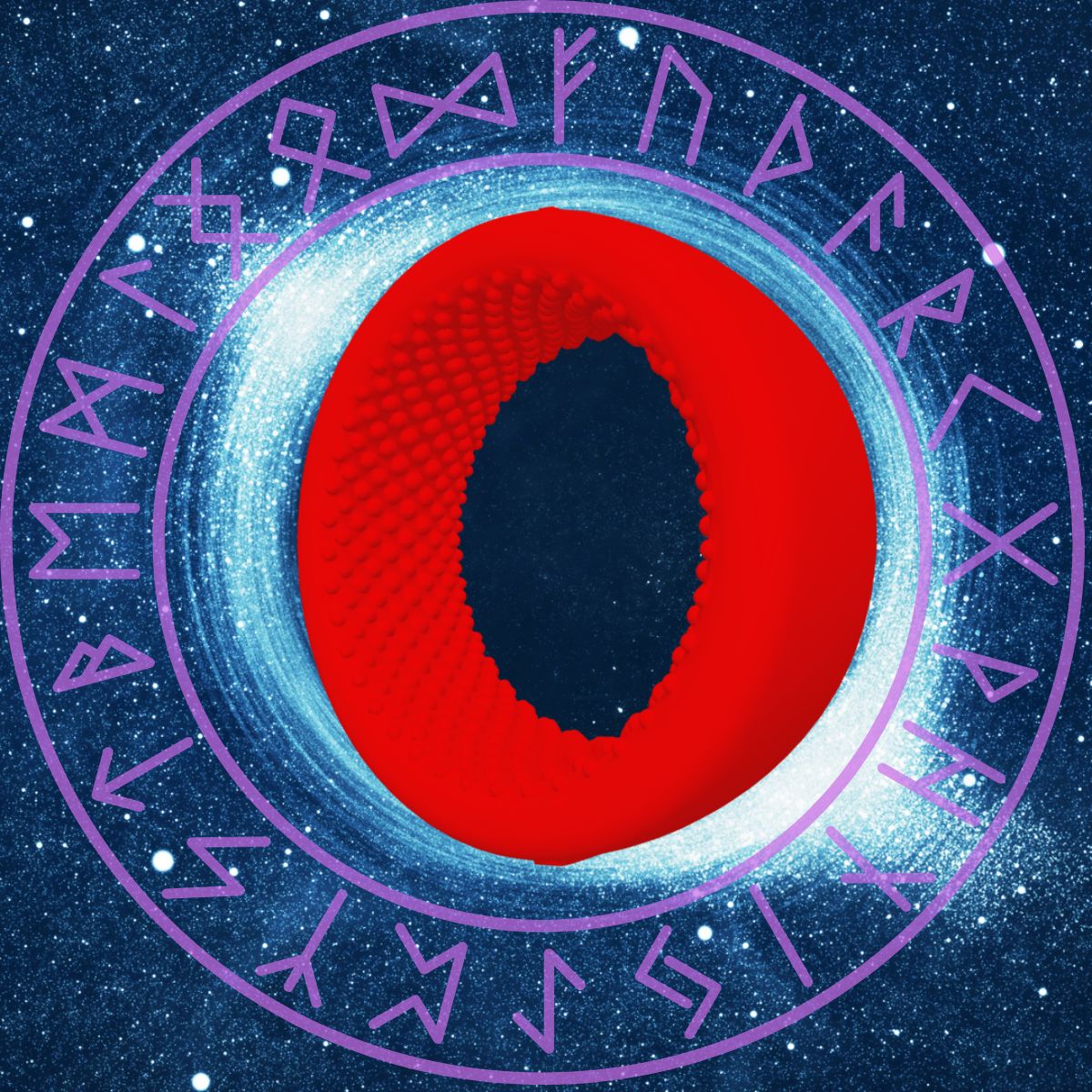 Talisman Réversible - ROUGE