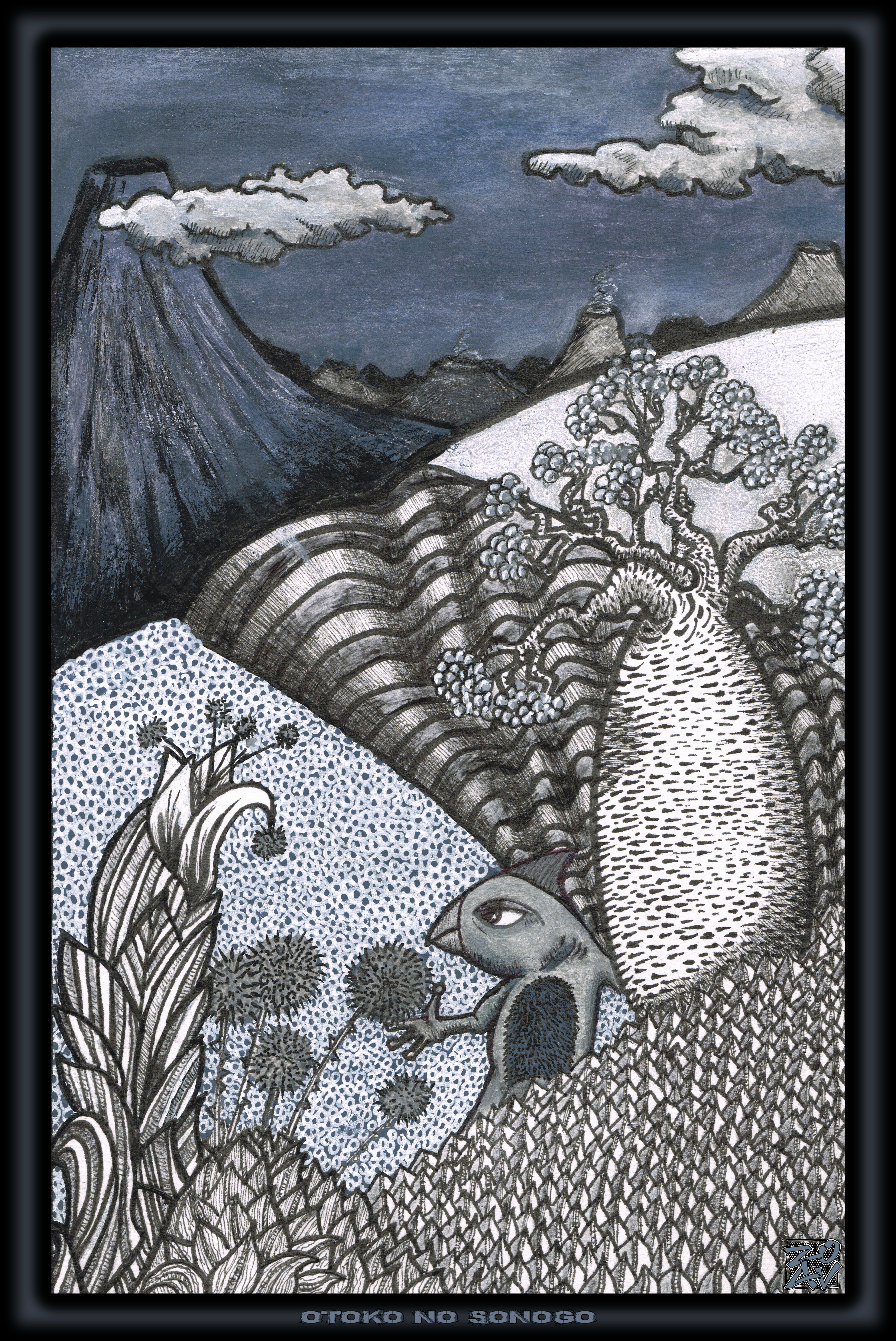 "Otoko No Sonogo" - Impression HD sur dibond - 30 cm x 45 cm