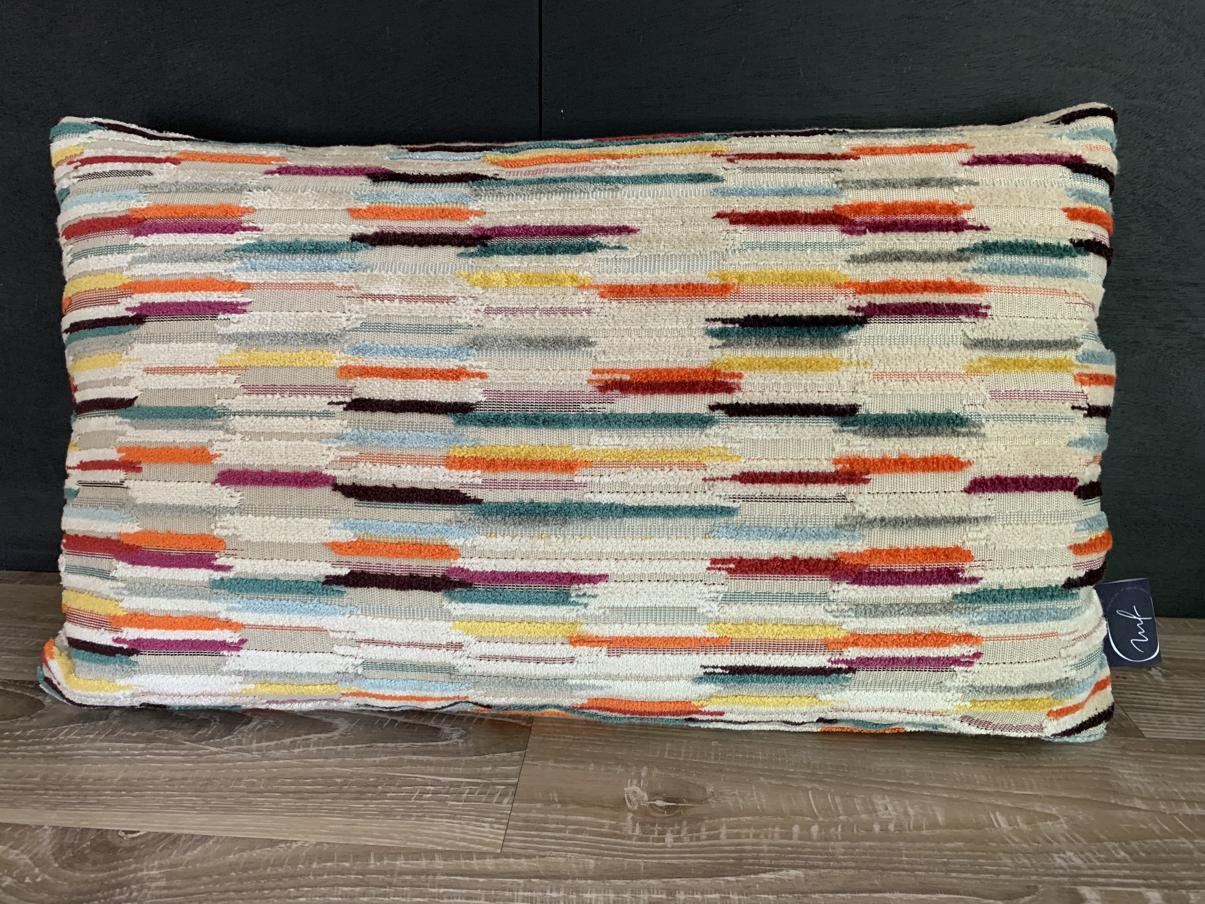 Coussin Velours Jacquard 2