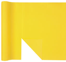Chemin intissé Jaune 0.4/4.8m. prédécoupé set de table
