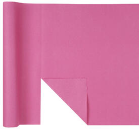 Chemin intissé Rose 0.4/4.8m. prédécoupé set de table