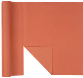 Chemin intissé Moutarde Terracotta 0.4/4.8m. prédécoupé set de table