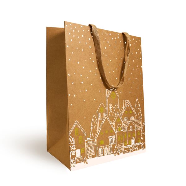 10 Sacs cadeaux 25+10x33cm
