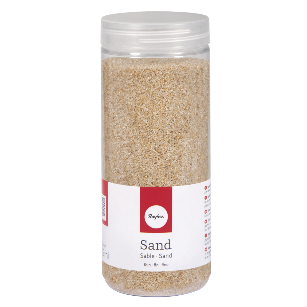 Sable fin 0,1-0,5mm boîte 475ml naturel