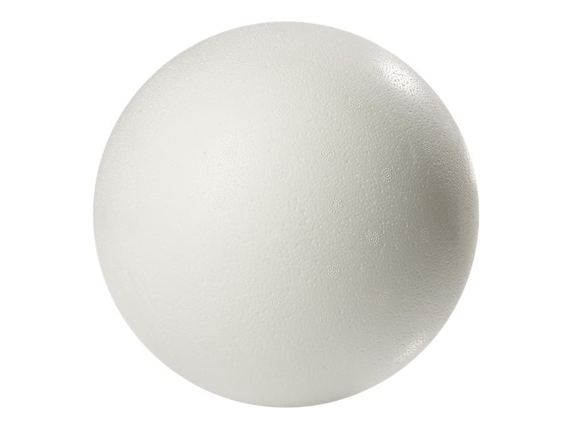 Boule polystyrène 8cm