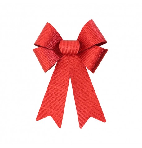 1 NOEUD ROUGE BRILLANT 22.9 X 38.1CM