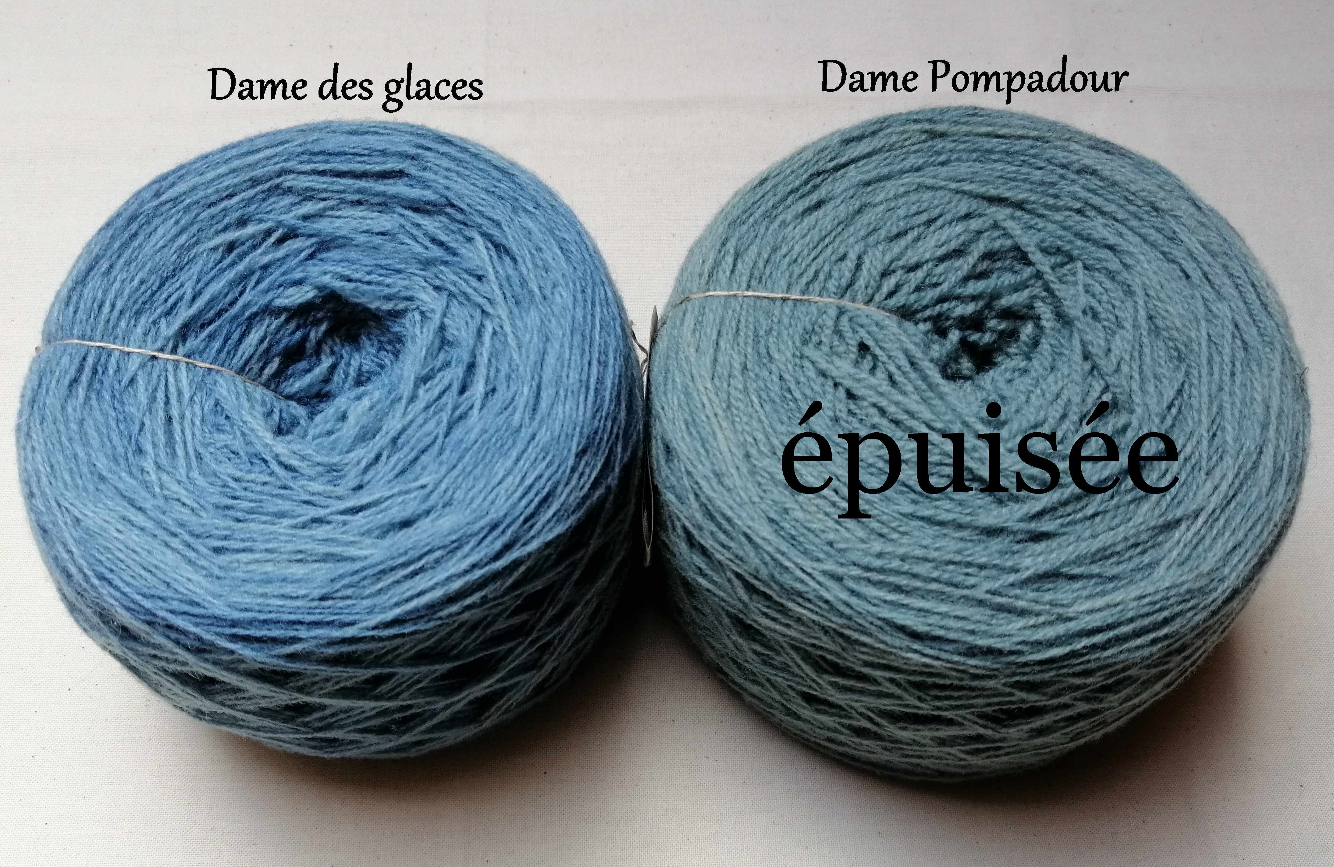 Les bleus nuancés