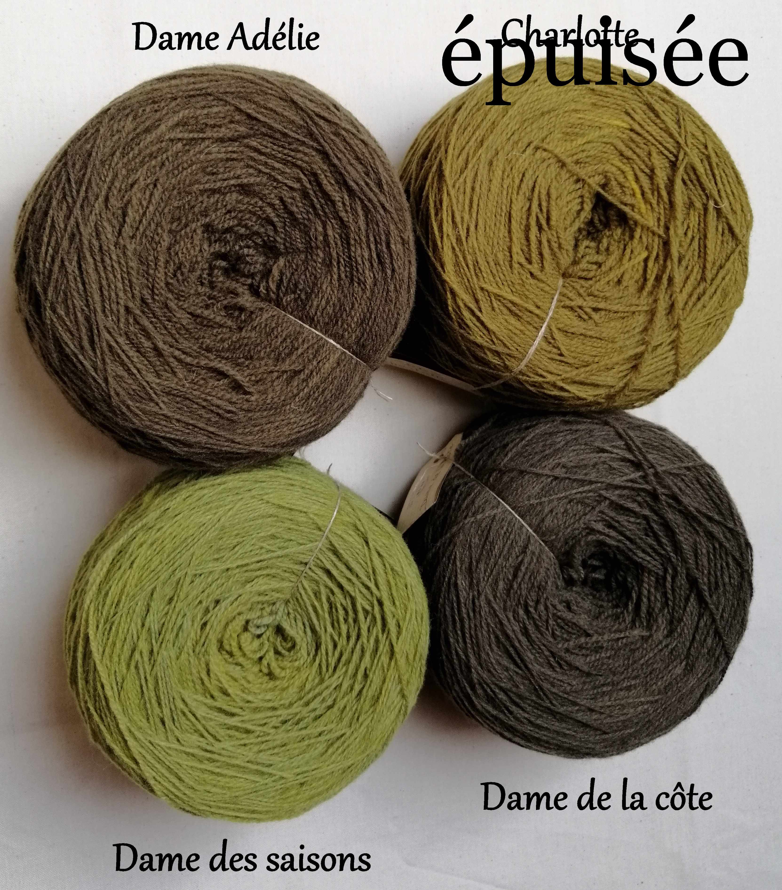Les verts nuancés