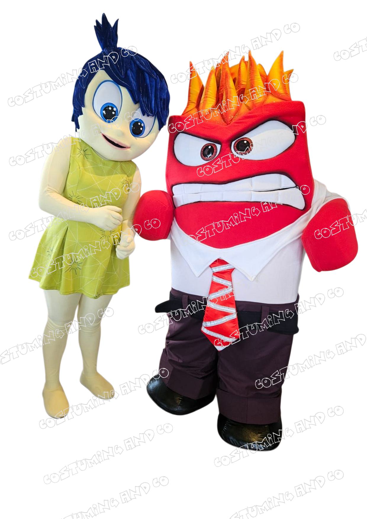 COLERE & JOIE (Duo) -  PREMIUM Deluxe Mascotte